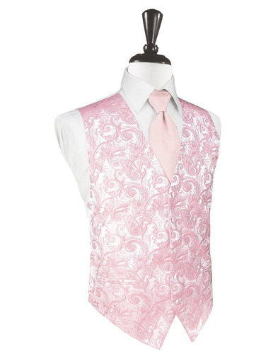 Pink Tapestry Vest - Tuxedo Club