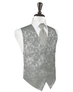 Platinum Tapestry Vest - Tuxedo Club