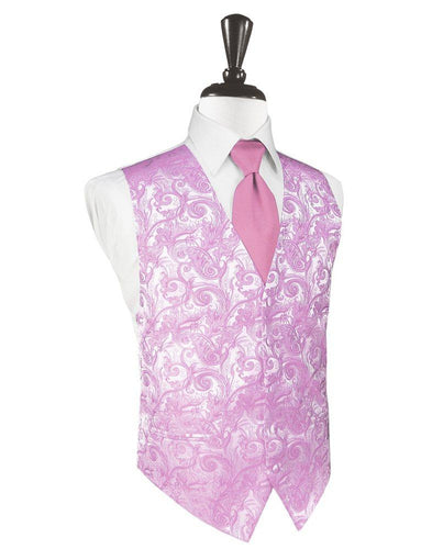 Rose Petal Tapestry Vest - Tuxedo Club