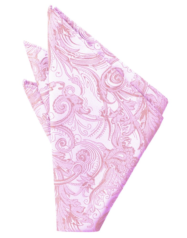 Rose Petal Tapestry Pocket Square - Tuxedo Club