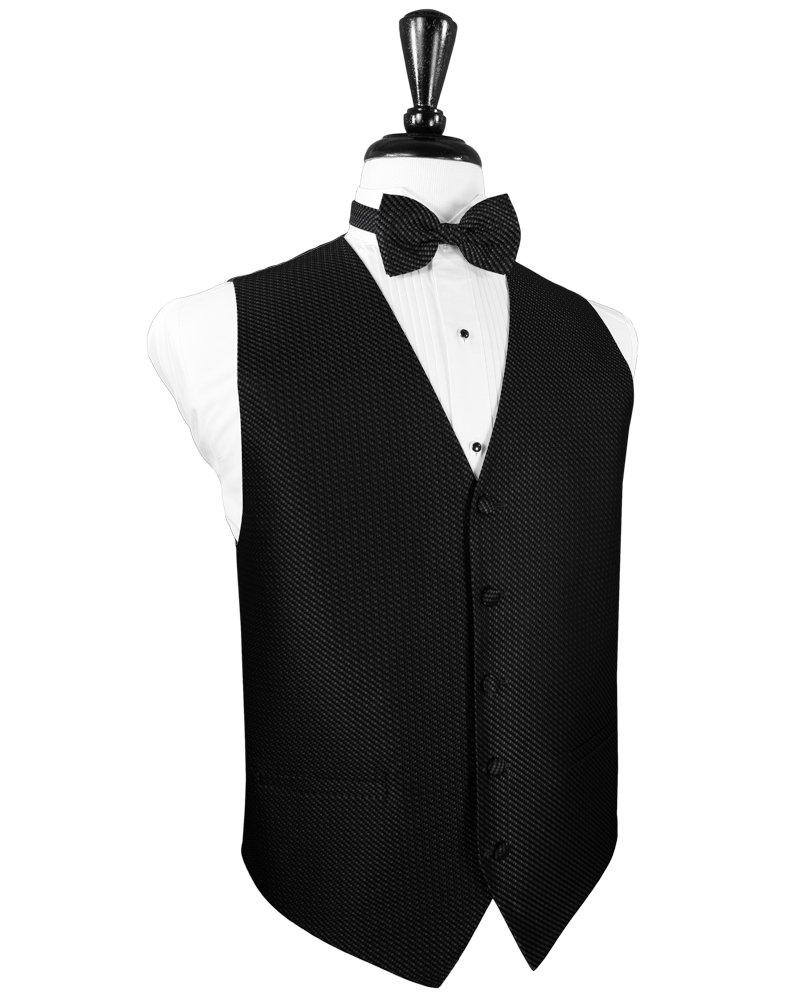 Black Venetian Vest - Tuxedo Club