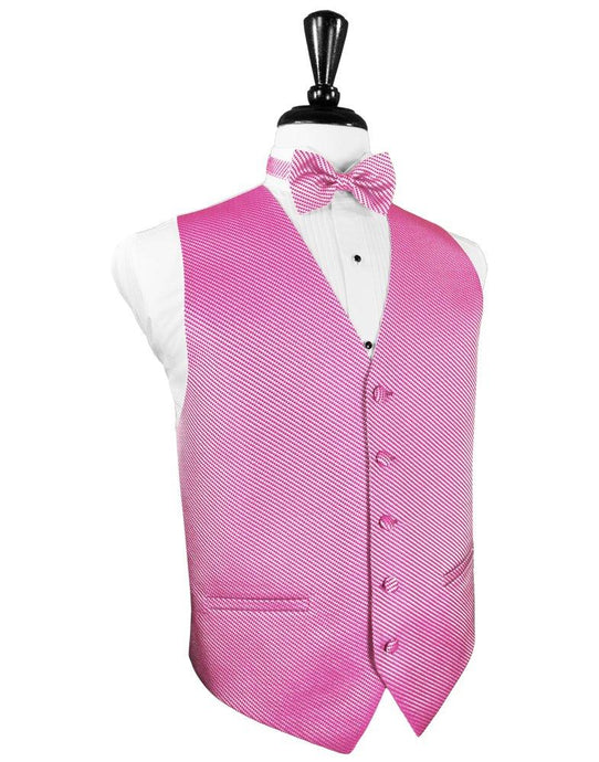 Bubblegum Venetian Vest - Tuxedo Club