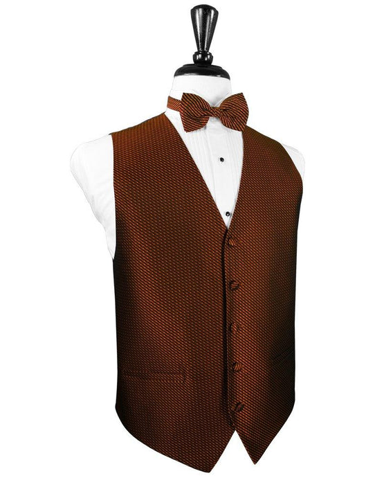 Cinnamon Venetian Vest - Tuxedo Club