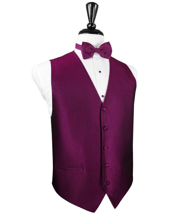 Fuchsia Venetian Vest - Tuxedo Club