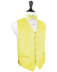 Lemon Venetian Vest - Tuxedo Club