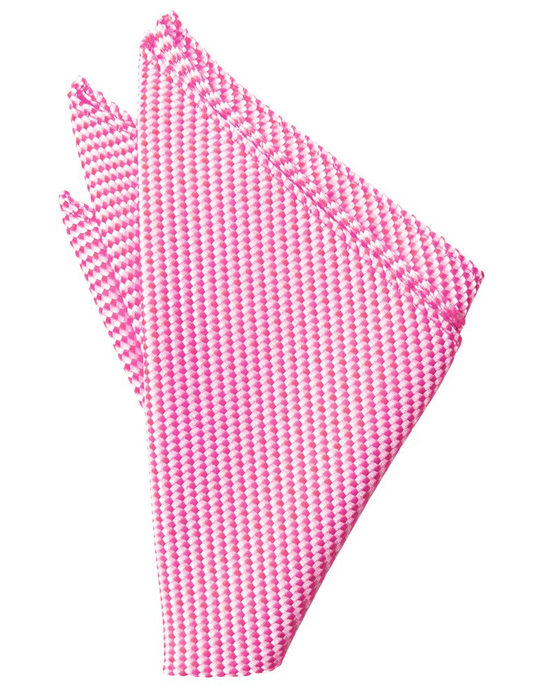 Bubblegum Venetian Pocket Square - Tuxedo Club