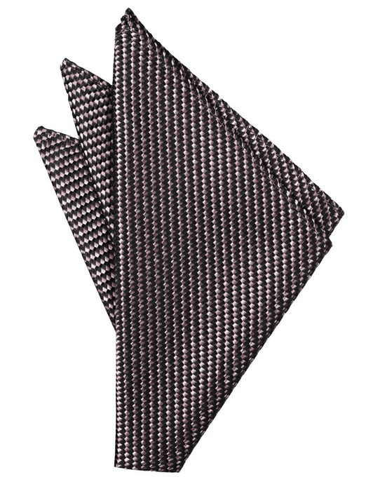 Heather Venetian Pocket Square - Tuxedo Club