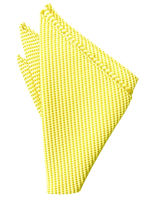 Lemon Venetian Pocket Square - Tuxedo Club