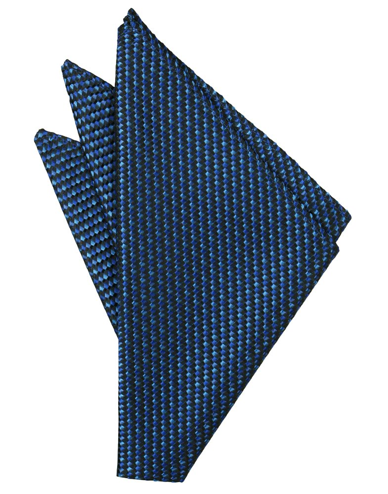 Royal Blue Venetian Pocket Square - Tuxedo Club
