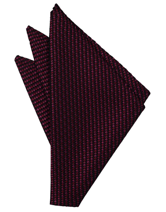 Wine Venetian Pocket Square - Tuxedo Club